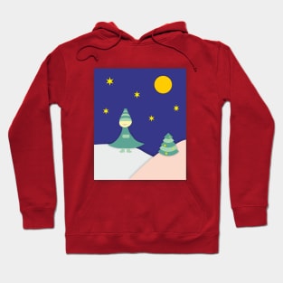 Bell girl on a winter evening Hoodie